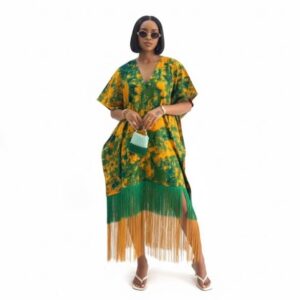 Lamley Fringe Kaftan