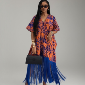 Lena Fringe Kaftan