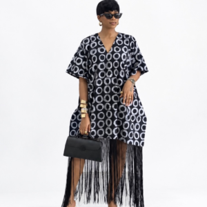 Fusena Fringe Kaftan