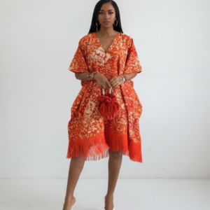 Nini Fringe Kaftan