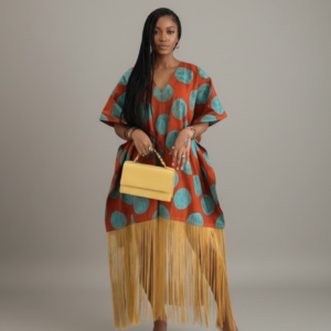 Edem Fringe Kaftan