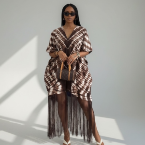 Mawuse Fringe kaftan