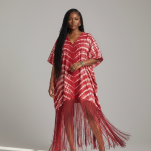 Korkor Fringe Kaftan